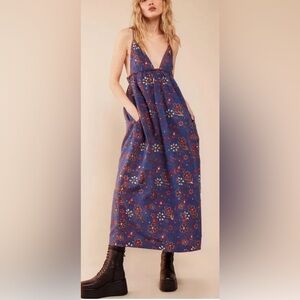 Free People All The Jewels Maxi Dress Size m